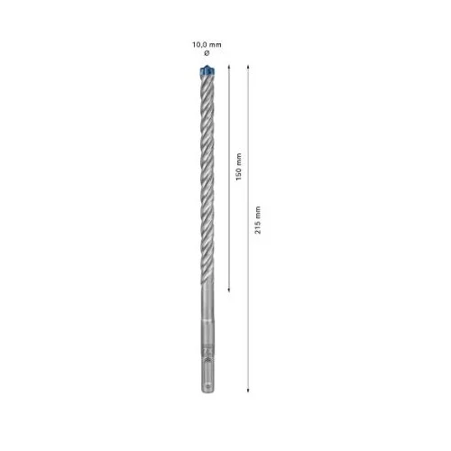 Bosch SDS-plus grąžtas betonui 10x150x215mm 50 vnt. 2608900194 image 3
