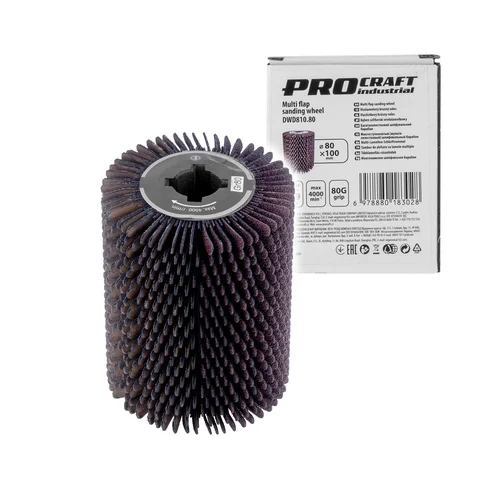 ProCraft DWD810.80 šlifavimo smėlio volelis, 80x100 mm image 1