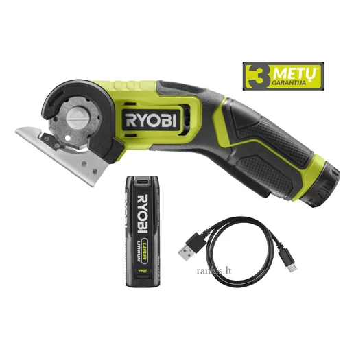 Ryobi RCT4-120G Akumuliatorinis pjovimo įrankis, 4 V, 2,0 Ah image 1