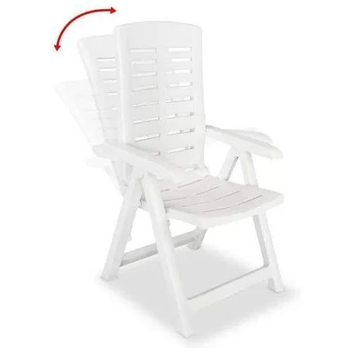 Progarden Kėdė Sodo YUMA Balta 60x61x109 cm image 3
