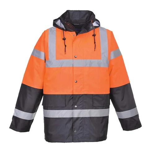 PORTWEST S467 dviejų spalvų hi-visibility kelininko striukė S Orange/Black image 3