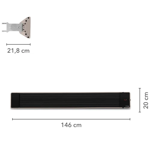 Trotec IRD 2400 infraraudonųjų spindulių šildytuvas image 3