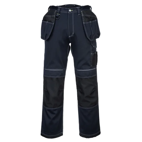Portwest T602 Darbo kelnės 30 Navy/Black Short image 2