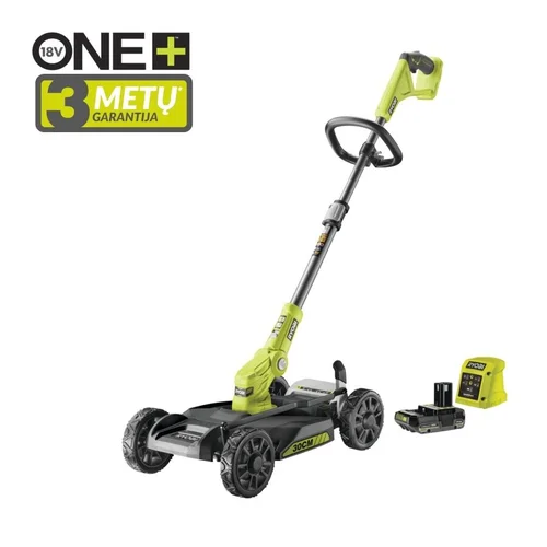 Ryobi RY18LMC30A-120 Akumuliatorinė vejapjovė-trimeris 18V 1x2.0Ah image 1