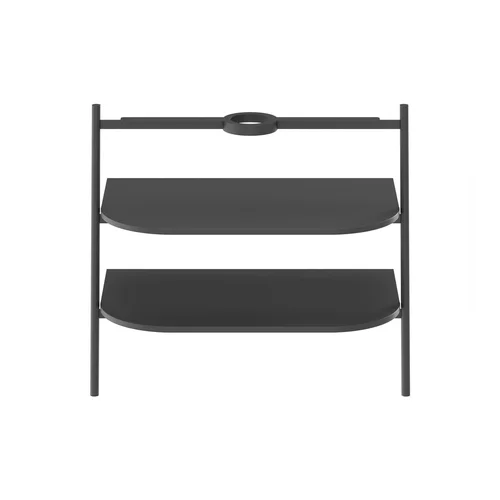 RAVAK CS Yard spintelė po praustuvu, 80 cm, matinė juoda image 3