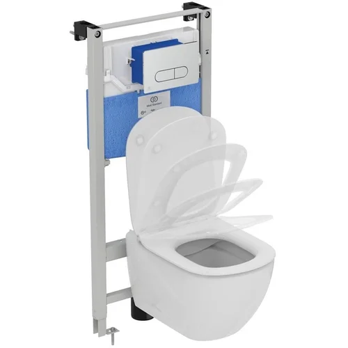 Ideal Standard Unitazas komplektas su rėmu ir chrominiu mygtuku image 1