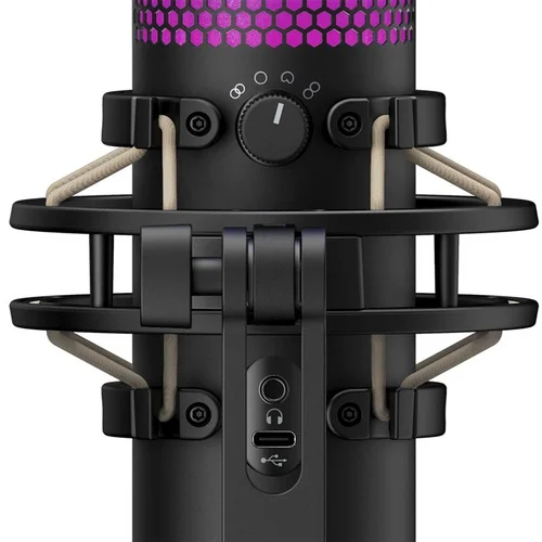 HyperX QuadCast S mikrofonas Juoda image 3
