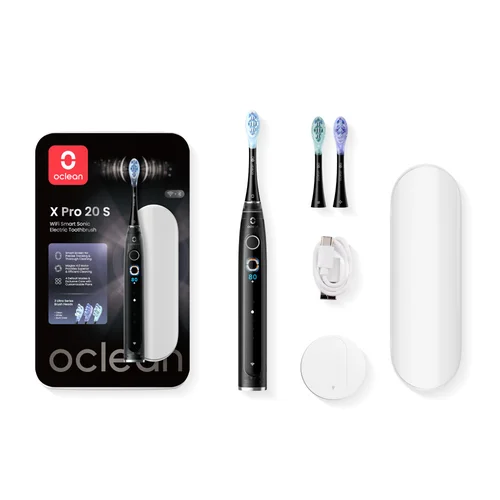 Oclean X Pro 20 Set išmanusis el. dantų šepetėlis, Juodas image 2