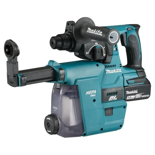 Makita DHR242ZJW akumuliatorinis perforatorius, 18 V (be baterijų ir įkroviklio) image 1