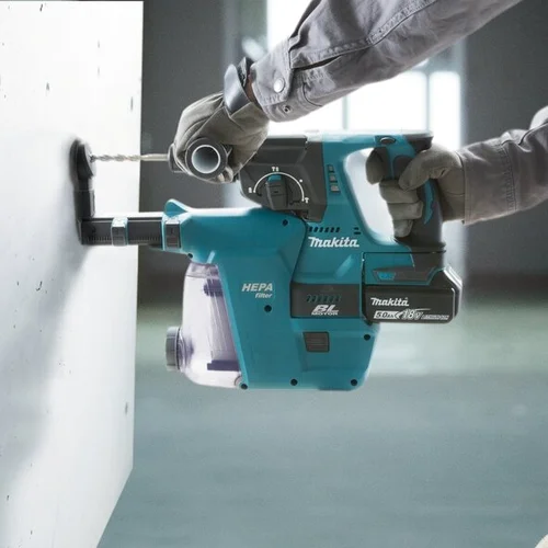 Makita DHR242ZJW akumuliatorinis perforatorius, 18 V (be baterijų ir įkroviklio) image 2