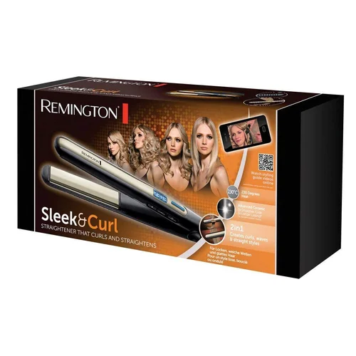 REMINGTON Sleek & Curl S6500 plaukų tiesinimo žnyplės image 2
