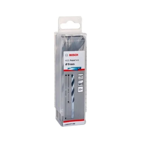Bosch PointTeQ grąžtas metalui 9x81x125 mm, 10 vnt. image 2