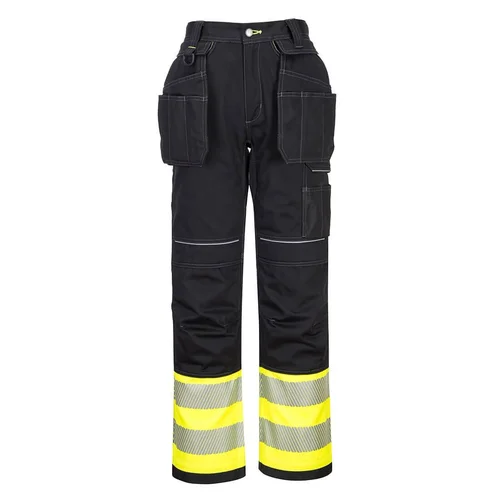PORTWEST PW307 1 klasės kelnės 33, Yellow/Black image 3