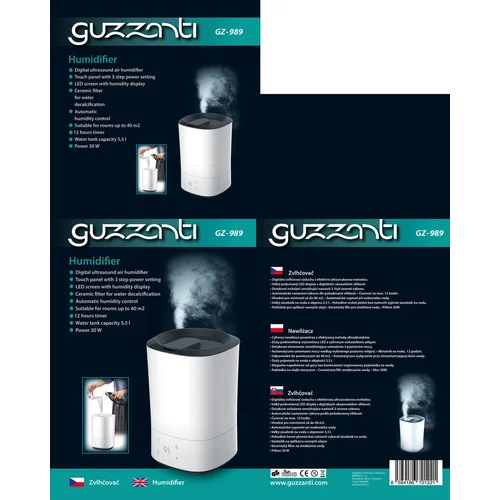 GUZZANTI GZ-989 Oro drėkintuvas 5,5 l image 3