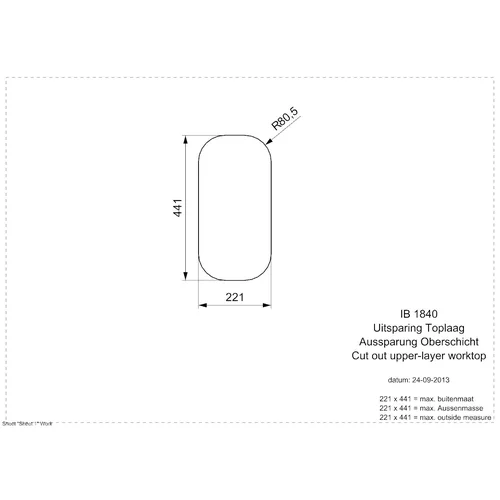 Reginox IB 1840 R23785 virtuvės plautuvė image 2