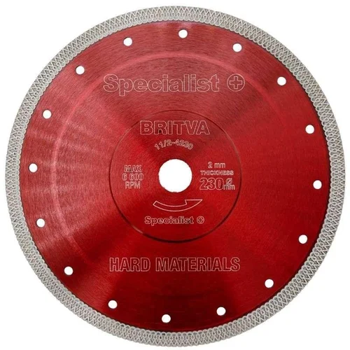 Specialist+ deimantinis pjovimo diskas BRITVA 230x2x22 mm image 2