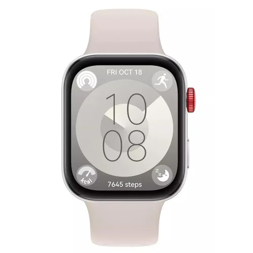 Huawei Fit 3 išmanusis laikrodis balta/sidabro spalva image 1