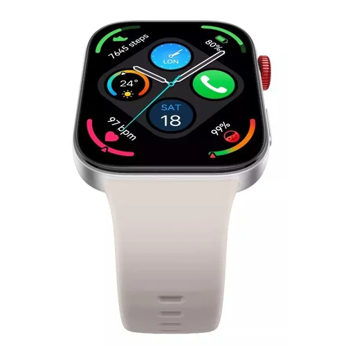 Huawei Fit 3 išmanusis laikrodis balta/sidabro spalva image 2