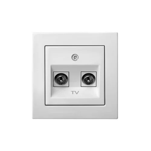 LIREGUS Epsilon kištukinis antenos lizdas, Balta image 2