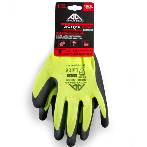 Active Gear Pirštinės aplietos lateksu Active GRIP 9/L image 3