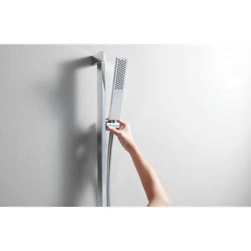 Hansgrohe Unica E Puro 90 cm dušo stovas 24403000 chromo image 2