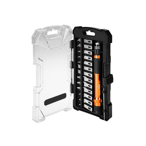 NEO TOOLS CK75 plieniniai peiliai rinkinys 14 vnt image 1