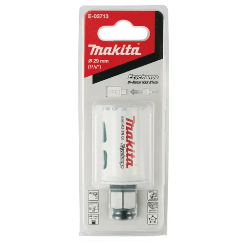 Makita E-03713 EZYCHANGE Bi-metal gręžimo karūna 29 mm image 3