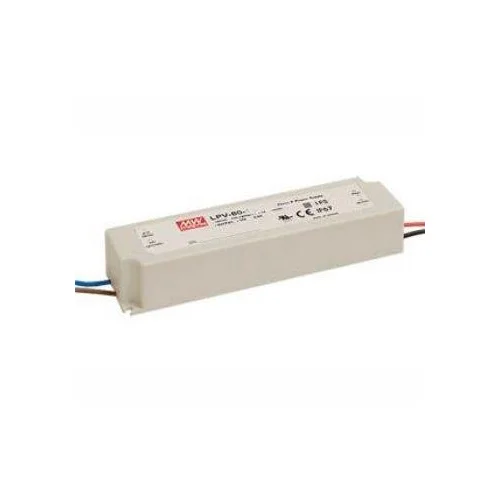 Mean Well LPV-60-24 Maitinimo šaltinis LED 60W 24V 2.5A IP67 image 2