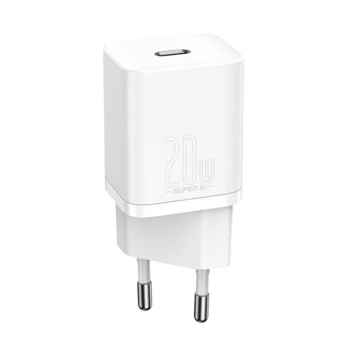 BASEUS įkroviklis USB 3.0 TYPE-C baltas image 1