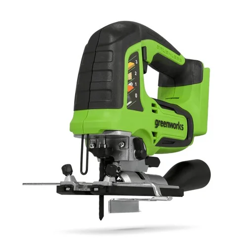 GreenWorks GD24JS akumuliatorinis siaurapjūklis, 24 V, tik įrankis image 1