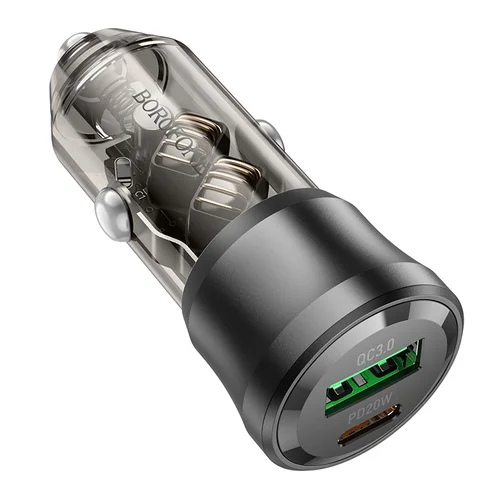 Borofone BZ25 38W USB-C/USB-A Juodas image 2