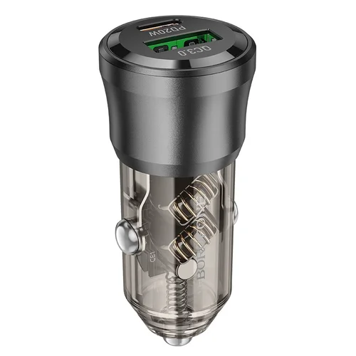 Borofone BZ25 38W USB-C/USB-A Juodas image 3