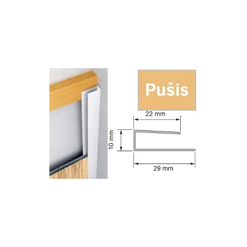 B2 Vox Apdailinė juostelė užbaigimo, Pušis, 3 m image 2