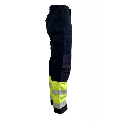 Apsauginės antistatinės kelnės AS-MULTISAFE-TR-C1-0405 - 44, Mėlyna/Hi-Vis Geltona image 2