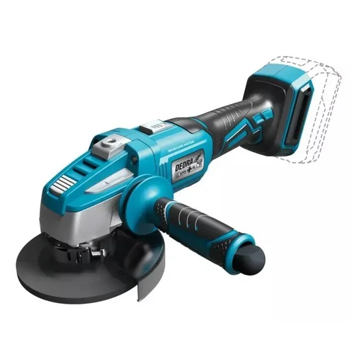 Dedra DED7151 Akumuliatorinis bešepetėlinis kampinis šlifuoklis 125 mm, 18 V image 1