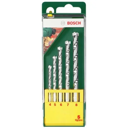 Bosch HM 2607019439 grąžtų komplektas akmeniui Ø4-8 mm, 5 vnt. image 2