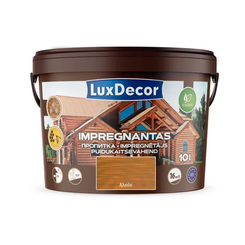 LUXDECOR Medienos impregnantas, 10 L, Ąžuolo spalva image 1