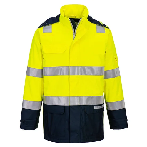 PORTWEST FR605 striukė nuo lietaus XXL Yellow/Navy image 1