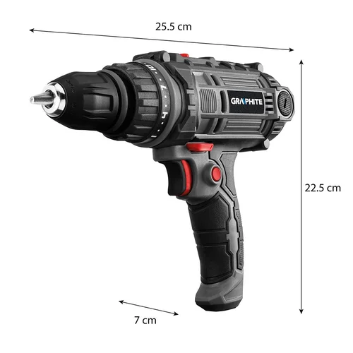 GRAPHITE 58G793, 300 W Elektrinis gręžtuvas suktuvas image 2