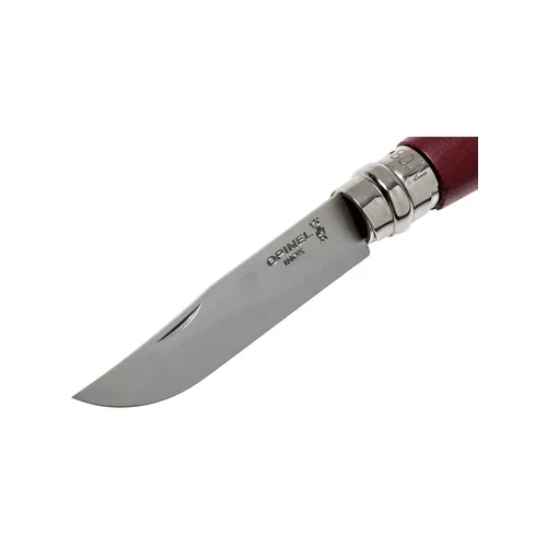 Opinel Trekking Nr.8 nerūdijančio plieno ašmenimis ir bordine rankena image 3