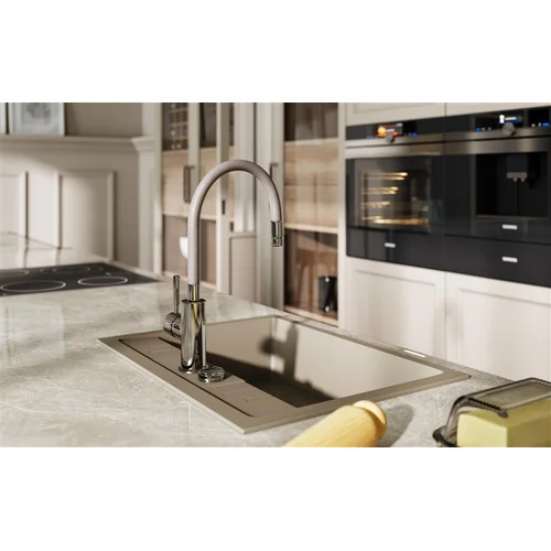 Virtuvinis maišytuvas Ferro Zorba Inox BZR4PSS image 3