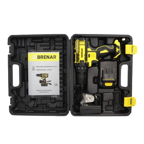 Brenar Gręžtuvas-suktukas 18V Li-ion 2Ah image 2