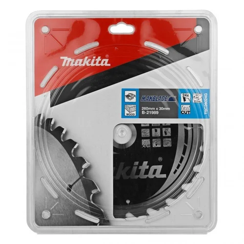 Makita Makblade pjovimo diskas 260 mm 24T image 2