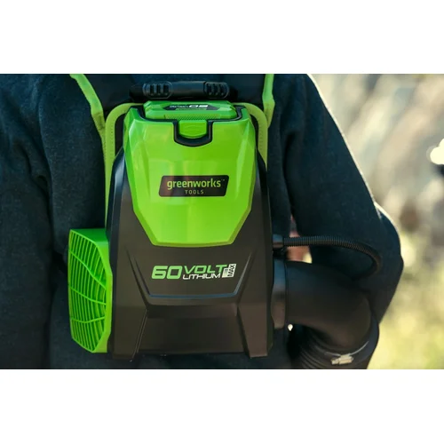 Greenworks GD60BPB akumuliatorinis lapų pūstuvas - kuprinė, 60 V image 3