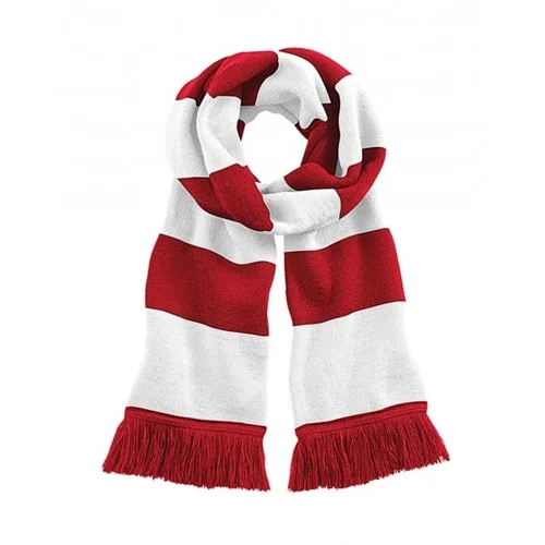 Dryzuotas Beechfield B479 šalikas, One Size, Burgundy/Gold image 1