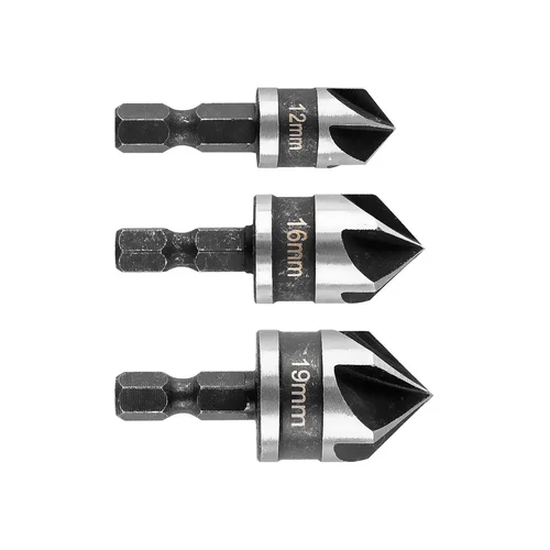 GRAPHITE Gilintuvų Hex rinkinys 12, 16, 19 mm image 1