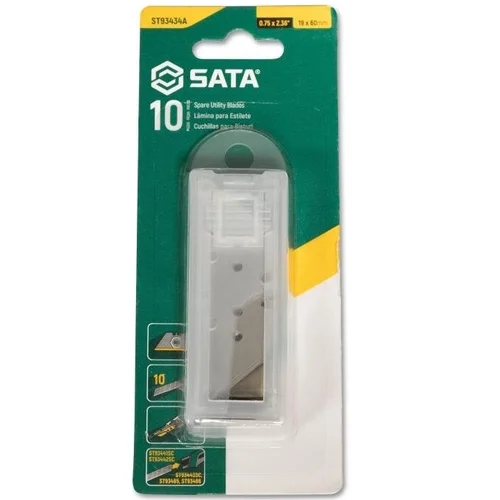 SATA Geležtė trapeciam peiliui 19x60mm (10vnt) image 3