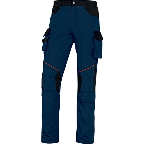 DELTAPLUS MCPA2STR Prigludusio kirpimo darbinės kelnės XXL Grey-Black image 1