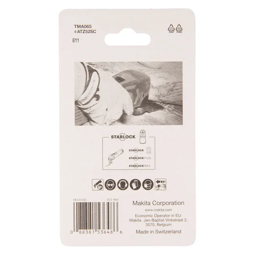 Makita B-64989 MULTITOOL grindymo priedas, 52 mm image 2