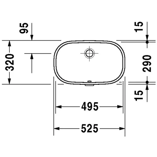 Praustuvas Duravit Vanity 0338490000 image 2